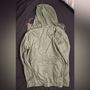 Women's Green Hooded Jacket